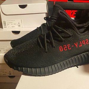 Yeezy Black red bred size 12.5 nwt